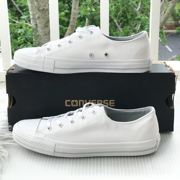 NWT Converse💥Ctas Gemma White LT W AUTHENTIC - Picture 3 of 8